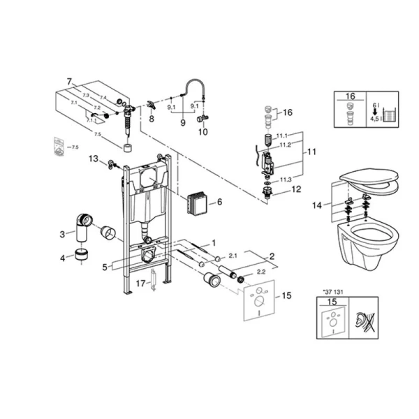 Смеситель для раковины Axor Citterio 39116000 - фото 3