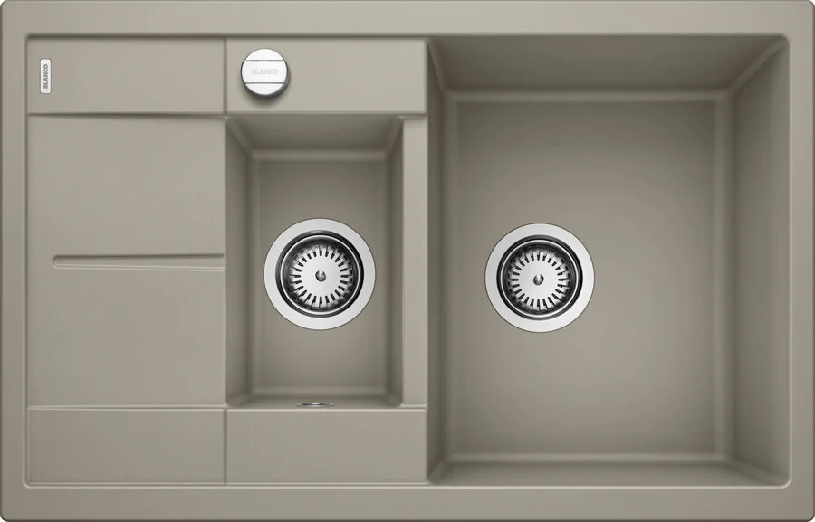 Мойка для кухни Blanco Metra 6 S Compact 78 см серый беж - фото 2