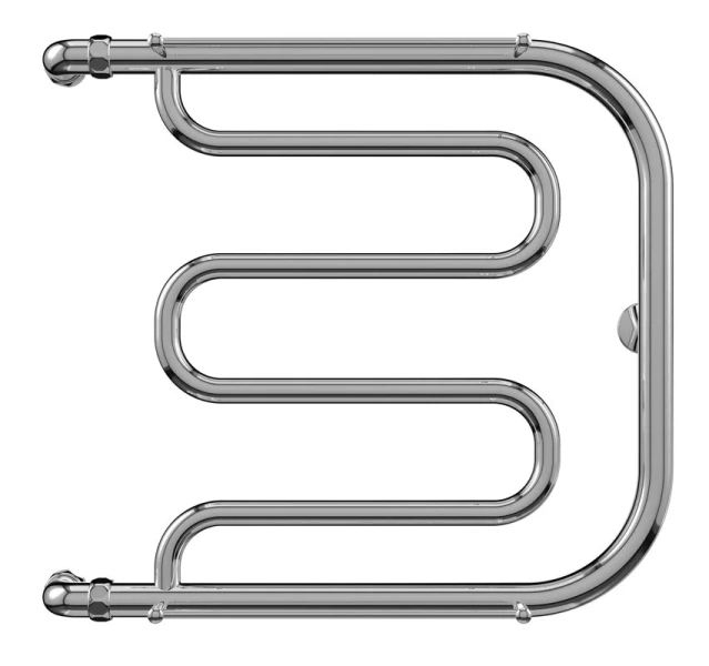 Полотенцесушитель водяной Terminus Фокстрот 600x500 хром - фото 1