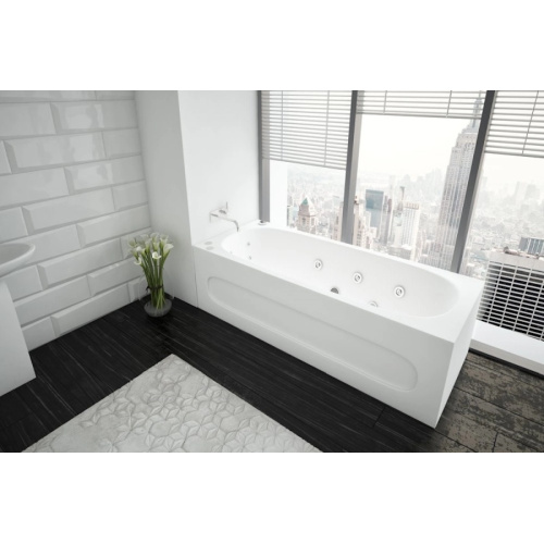 Ванна акриловая Акватек Оберон 170x70 см с гидромассажем - фото 3