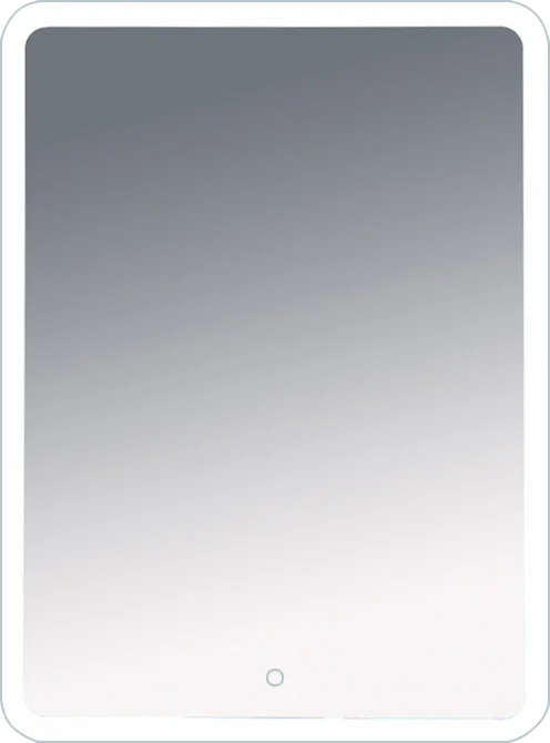 Зеркало с подсветкой Misty Неон 60 см белое - фото 1