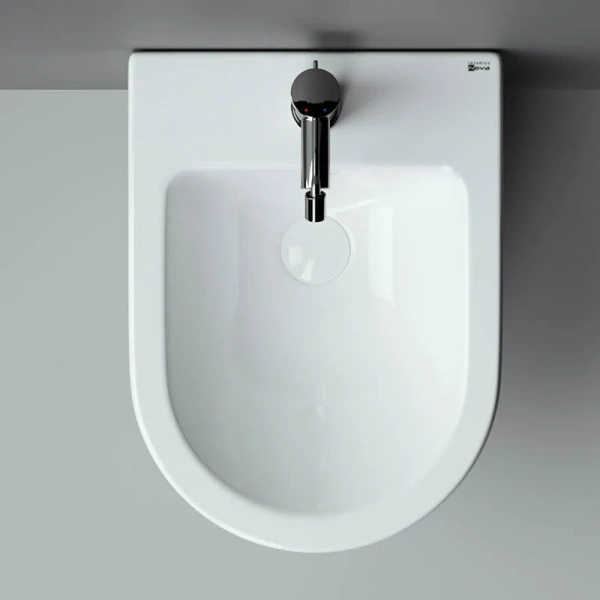 Биде подвесное Ceramica Nova Metropol CN4003 овальное, в наличии, нет в наличии - фото 6