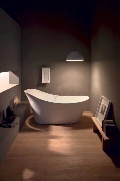 Ванна акриловая свободностоящая Kerasan Waldorf 743201 167х82 см - фото 3