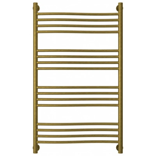 Полотенцесушитель водяной Сунержа Флюид+ 60х100 см состаренная бронза, бронза - фото 3