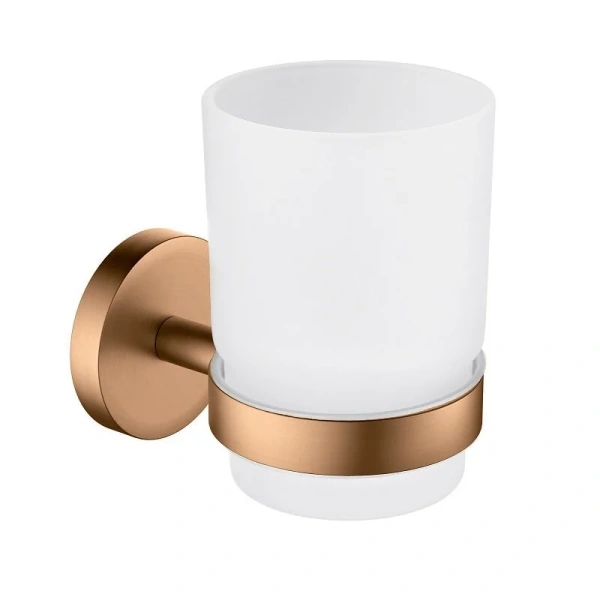 Стакан для ванной Timo Saona золото матовое - фото 3