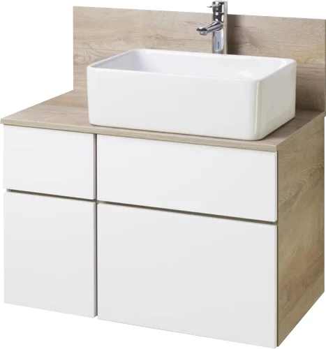 Столешница и панель Акватон Мишель 100 см дуб эндгрейн index_1 - фото 3