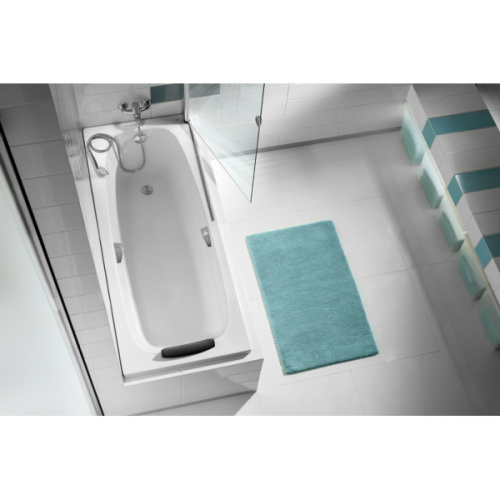 Ванна акриловая Roca Sureste 170х70 см белая, прямоугольные - фото 5