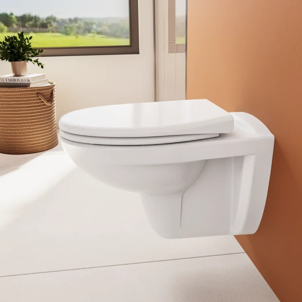 Унитаз подвесной VitrA S10 безободковый, безободковые - фото 7