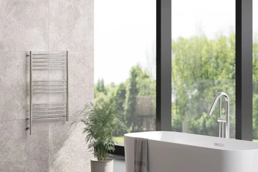 Полотенцесушитель электрический Сунержа Богема 3.0 50х80 см без покрытия, из нержавеющей стали, без полки, неповоротные, с терморегулятором  - фото 6