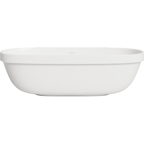 Ванна из искусственного камня Salini Greca In 180x80 см белая матовая - фото 1