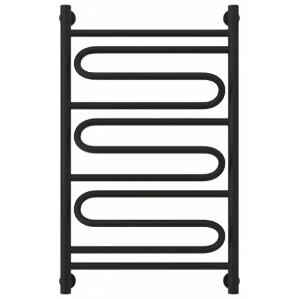 Полотенцесушитель водяной Сунержа Элегия+ 50х80 см черный матовый, черный - фото 3