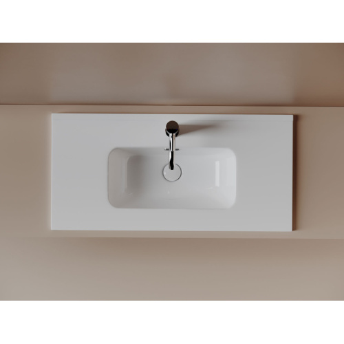 Раковина Ceramicanova Compact 81 см белая - фото 3
