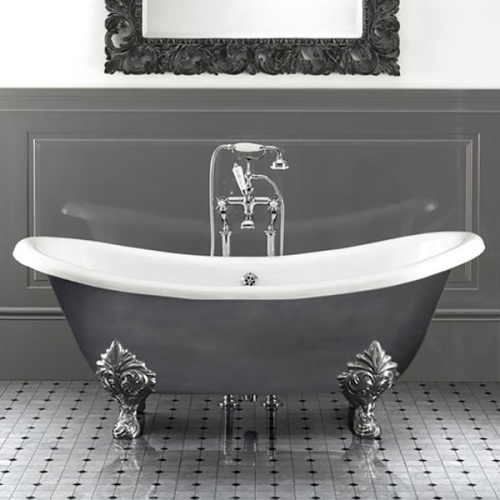 Ванна чугунная Devon&Devon Cherie Iron Effect - фото 1