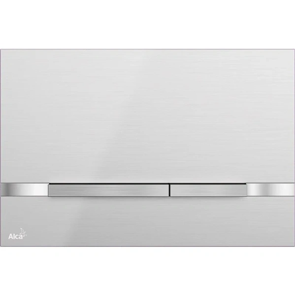 Клавиша смыва Alcaplast нержавеющая сталь - фото 1