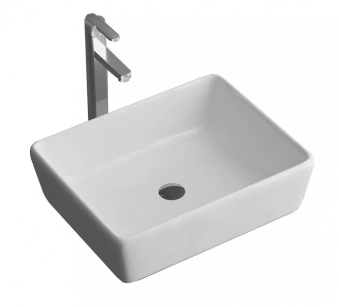 Раковина Grossman 48 см белая - фото 1