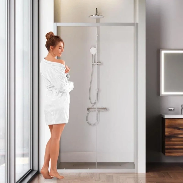 Душевая дверь в нишу AM.PM Gem Solo 110 см W90G-110-1-195 index_1 - фото 9