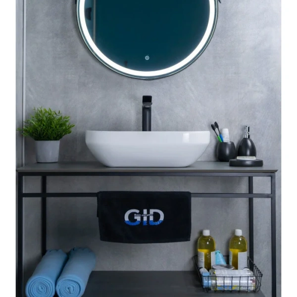 Раковина GID Lago D1468 50 см белая - фото 4