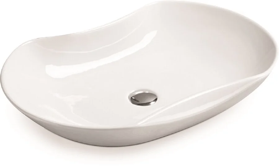 Раковина SantiLine 66 см керамическая - фото 1