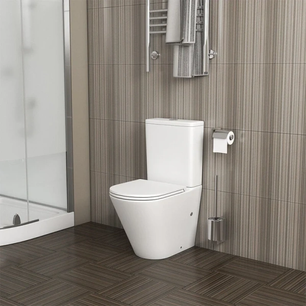 Унитаз компакт Grossman белый матовый, напольные - фото 3