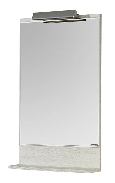 Зеркало с подсветкой Акватон Бекка 50 см дуб сомерсет - фото 1