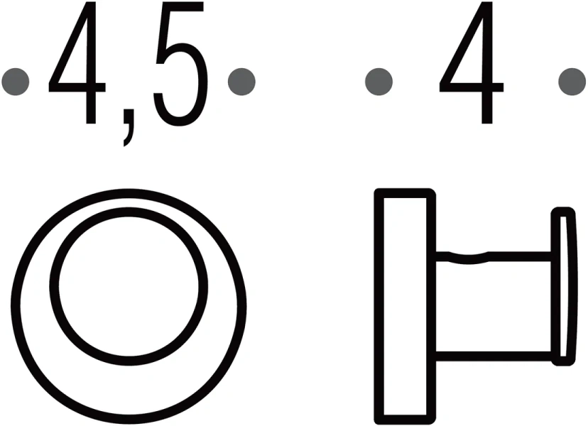 Крючок для ванной Colombo Plus черный матовый, черные - фото 3