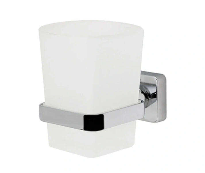 Стакан для ванной WasserKRAFT Dill хром - фото 1