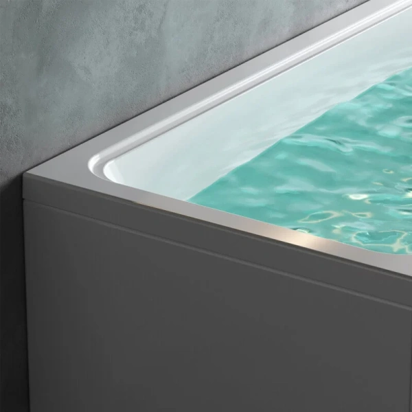 Ванна акриловая Am.Pm Gem 160х70 см приставная W90A-160-070W-A, приставные - фото 7