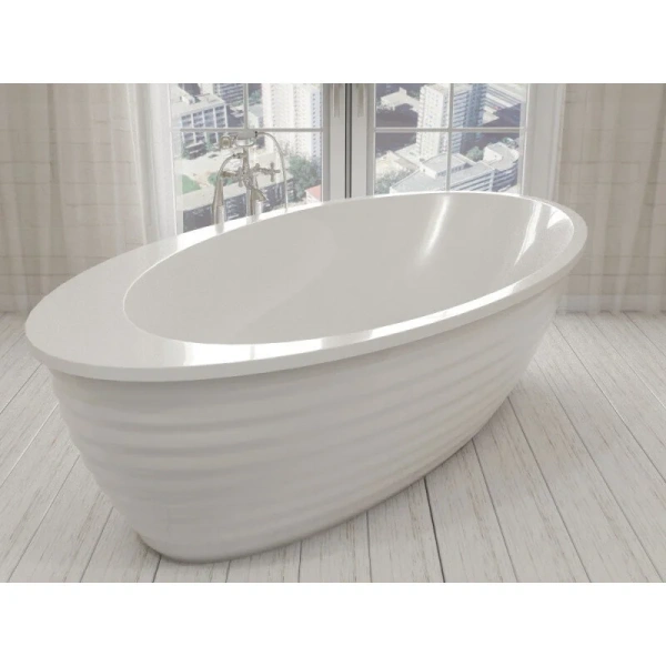 Ванна акриловая Vayer Boomerang 194.100.045.1-4.0.3.0 F, 194 х 100 см, с панелью - фото 3