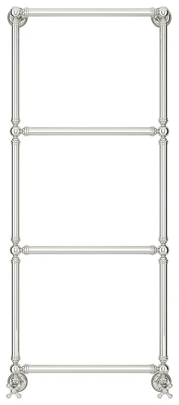 Полотенцесушитель водяной Сунержа Ренессанс 50х126 см без покрытия, для систем горячего водоснабжения, для систем отопления, с нижним подключением - фото 5