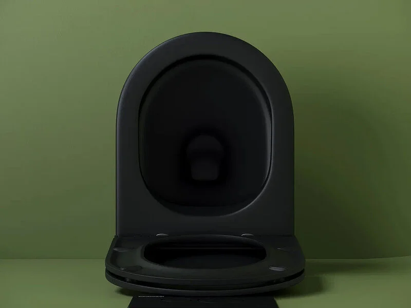 Унитаз подвесной Ceramica Nova Ulma черный матовый index_1 - фото 10