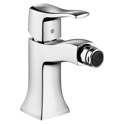 Смеситель для биде Hansgrohe Metris Classic с донным клапаном - фото 1