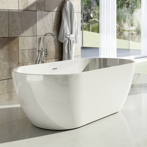Ванна акриловая Ravak Freedom O 169х80 см отдельностоящая, без гидромассажа, большие - фото 6