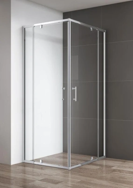 Душевой уголок Cezares Variante 90х90 см профиль хром - фото 1