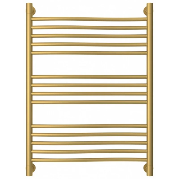 Полотенцесушитель водяной Сунержа Флюид+ 60х80 см матовое золото, золото - фото 3