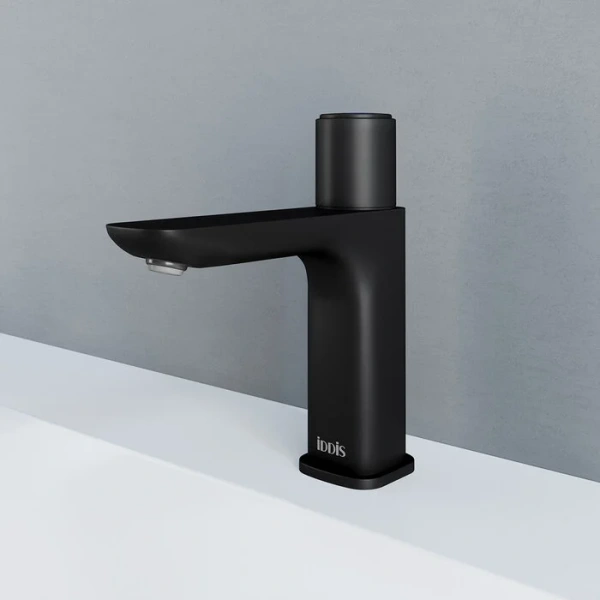Смеситель для раковины IDDIS Slide черный матовый, недорогие - фото 5