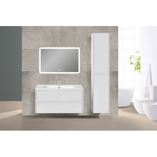 Тумба под раковину подвесная Vincea Vico 99,5 см G.White, современная, hi-tech - фото 3