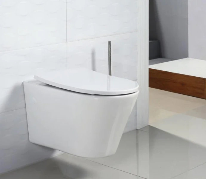 Унитаз подвесной BelBagno Flay-R безободковый, недорогие, безободковые, с антивсплеском - фото 5