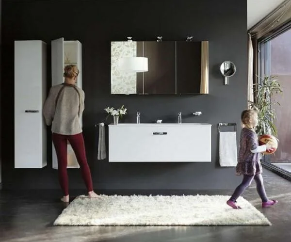 Шкаф-пенал, цвет кашемир матовый, петли справа, Keuco Royal Universe index_1 - фото 3