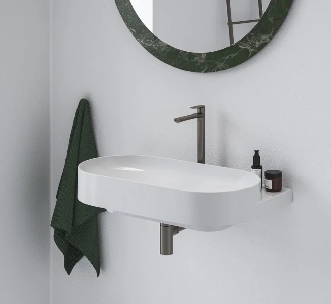 Смеситель для раковины Ravak Eleganta графит матовый, современные, hi-tech - фото 3