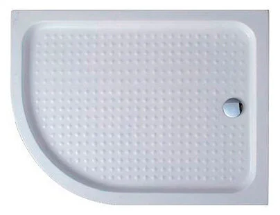 Душевой поддон акриловый Cezares Tray 120х80 см левый - фото 1