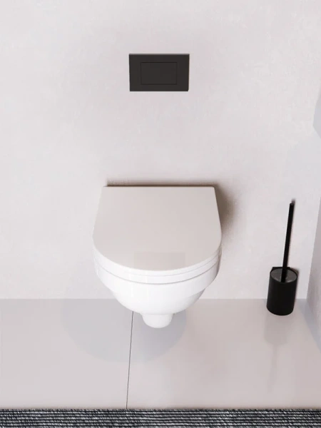 Унитаз подвесной Sanita Lux Best с сиденьем микролифт - фото 4