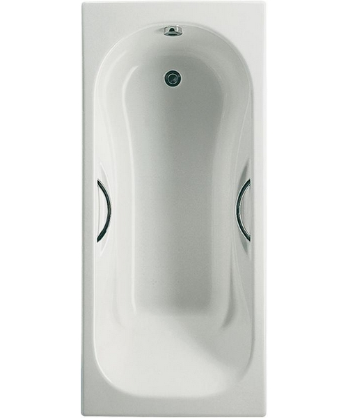 Ванна чугунная Roca Malibu 2315 150х75 см антискользящее покрытие