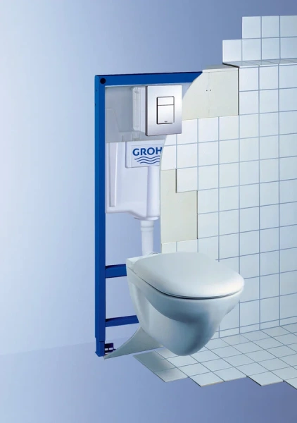 Инсталляция для подвесного унитаза Grohe Rapid SL 38675001, настенные, напольные - фото 6
