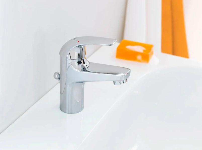 Смеситель для раковины Grohe BauCurve однорычажный, однорычажные, двухрычажные - фото 8