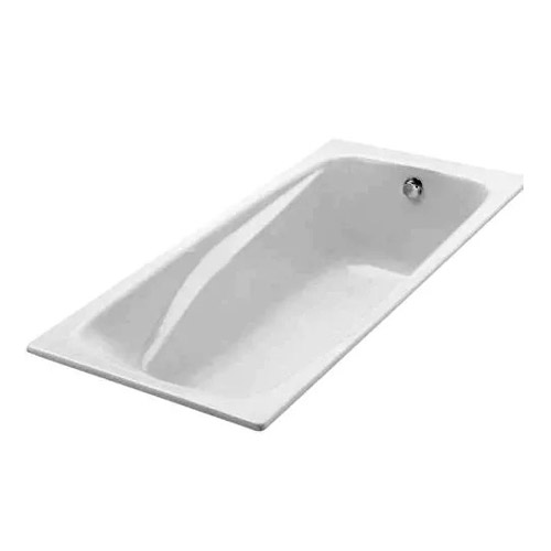 Ванна чугунная Jacob Delafon Repos 170х80 см без отверстий для ручек, антискользящее покрытие - фото 3