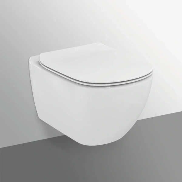 Унитаз подвесной Ideal Standard Tesi безободковый - фото 4