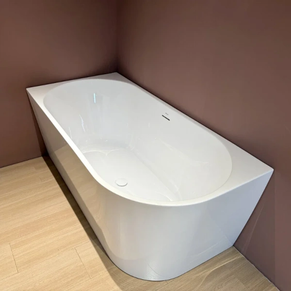 Ванна акриловая Abber AB9502-1.4 L/AB9502-1.4 R, 140 x 70 см, белая, левая/правая, приставные, встраиваемые - фото 7