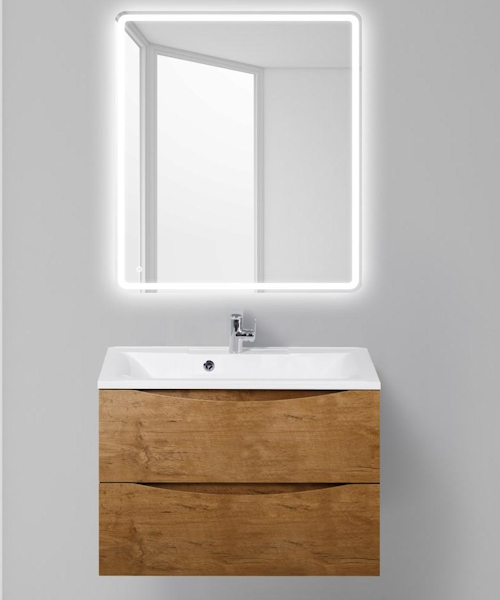 Тумба под раковину подвесная BelBagno Marino 100 см rovere nature - фото 2