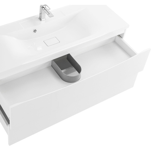 Тумба под раковину подвесная BelBagno Marino 120 см bianco opaco, белая - фото 7