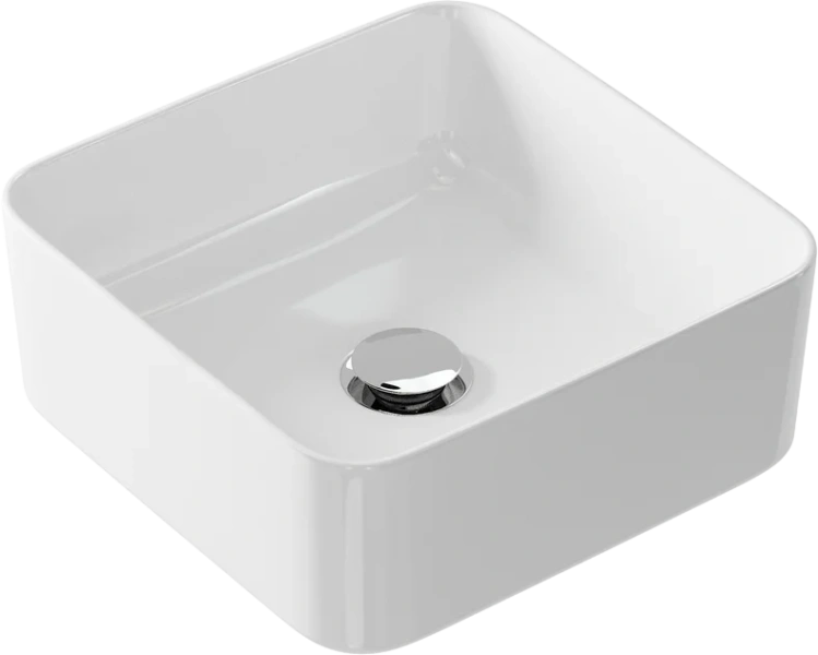 Раковина Cersanit Crea 35 см белая - фото 1